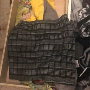 Plaid skirt
